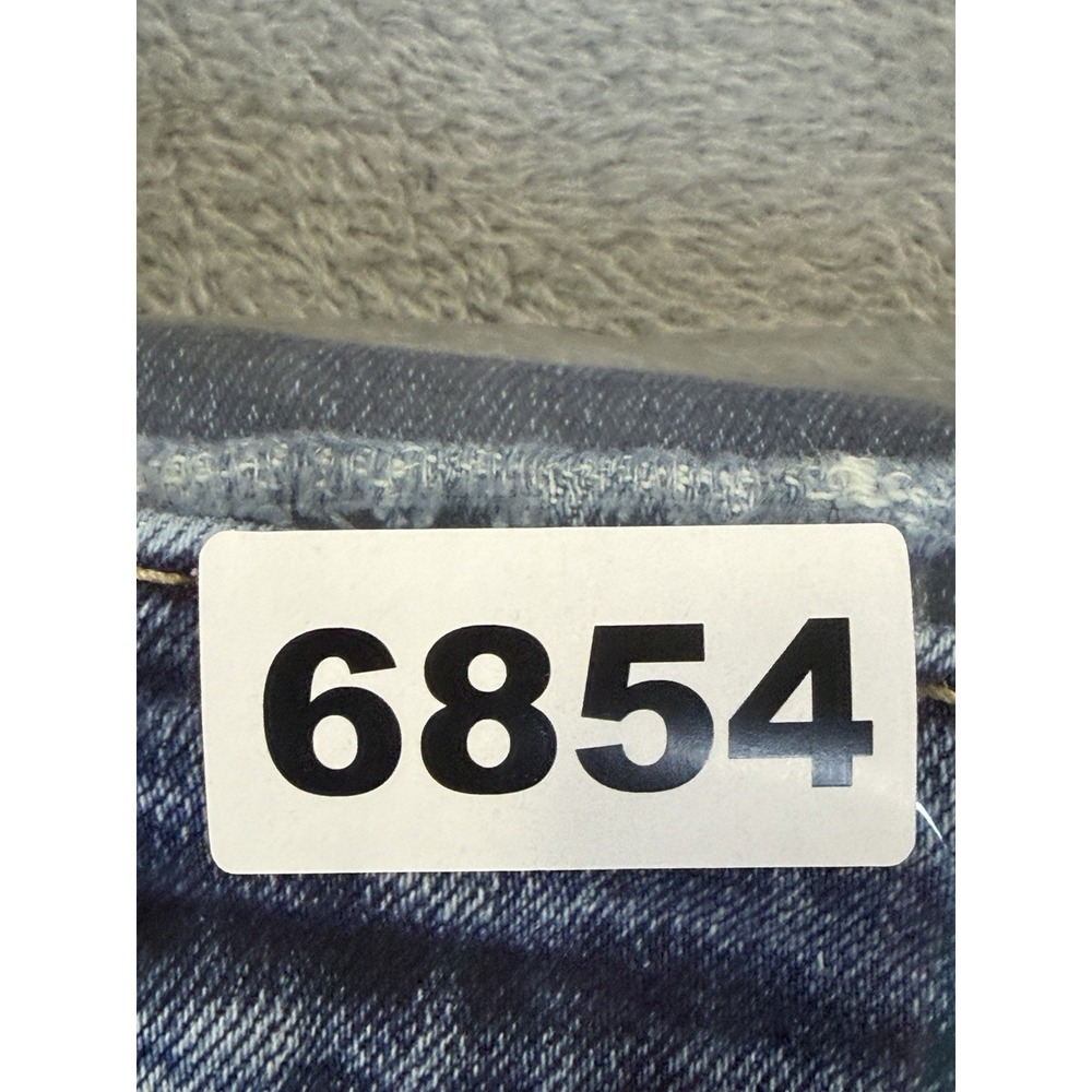 Silver Jeans Womens 26 Blue Denim Medium Wash Mid‎ Rise Boyfriend Stretch - Picture 10 of 10
